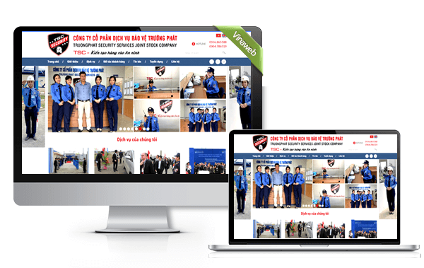 Website công ty bảo vệ Trường Phát: Chuẩn Seo, đa ngôn ngữ